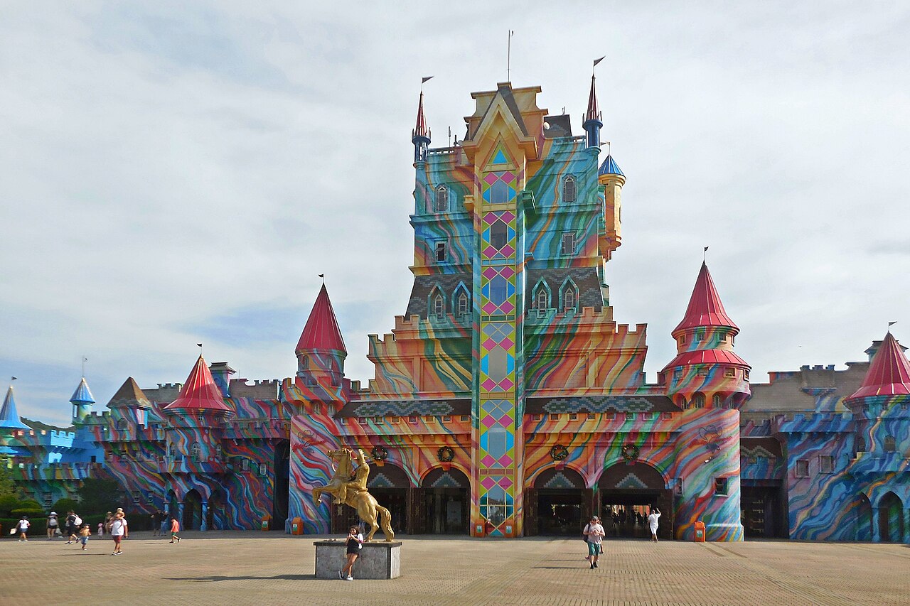 Castelo das Nações no Beto Carrero World